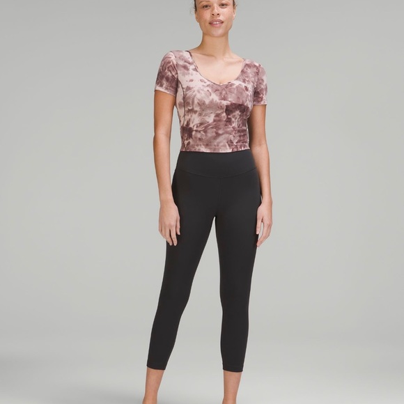 LULULEMON Align Tee T-shirt Short Sleeve Diamond Grey NEW WITH TAG - Picture 5 of 11